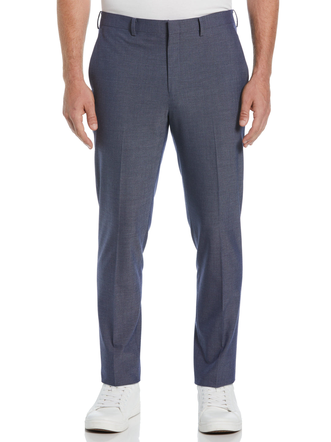 Slim Fit Iridescent Suit Pant (Blue) 