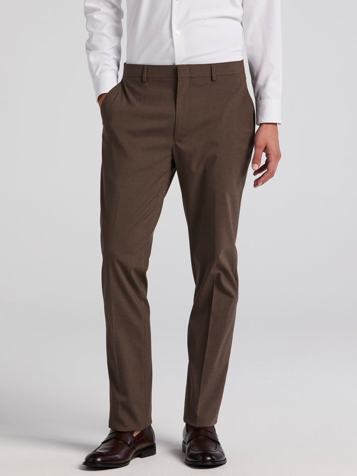 Skinny Fit Light Brown Suit Pant (Tan) 