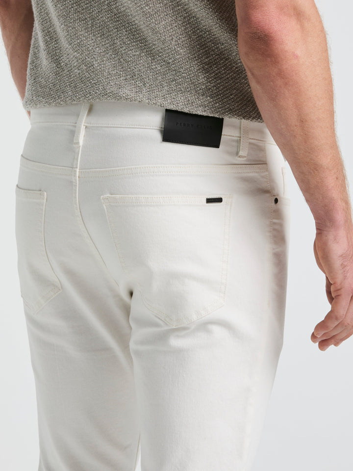 Slim Fit 5 Pocket Denim Pant (White Wash) 
