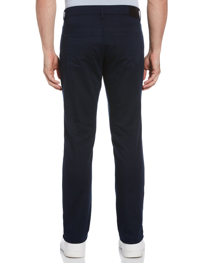 Slim Fit Stretch Knit 5-Pocket Pant (Dark Sapphire)
