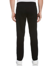 Slim Fit Stretch Knit 5-Pocket Pant (Black) 