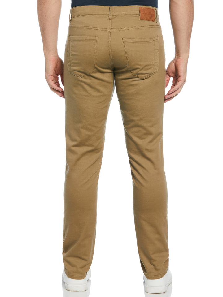 Slim Fit Stretch Knit 5-Pocket Pant (Elmwood) 