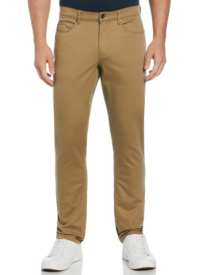 Slim Fit Stretch Knit 5-Pocket Pant (Elmwood)