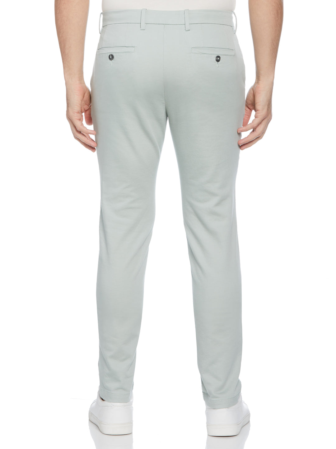 Slim Fit Anywhere Stretch Chino Pant (Aqua Gray) 