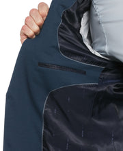 Slim Fit Azure Pindot Stretch Knit Suit