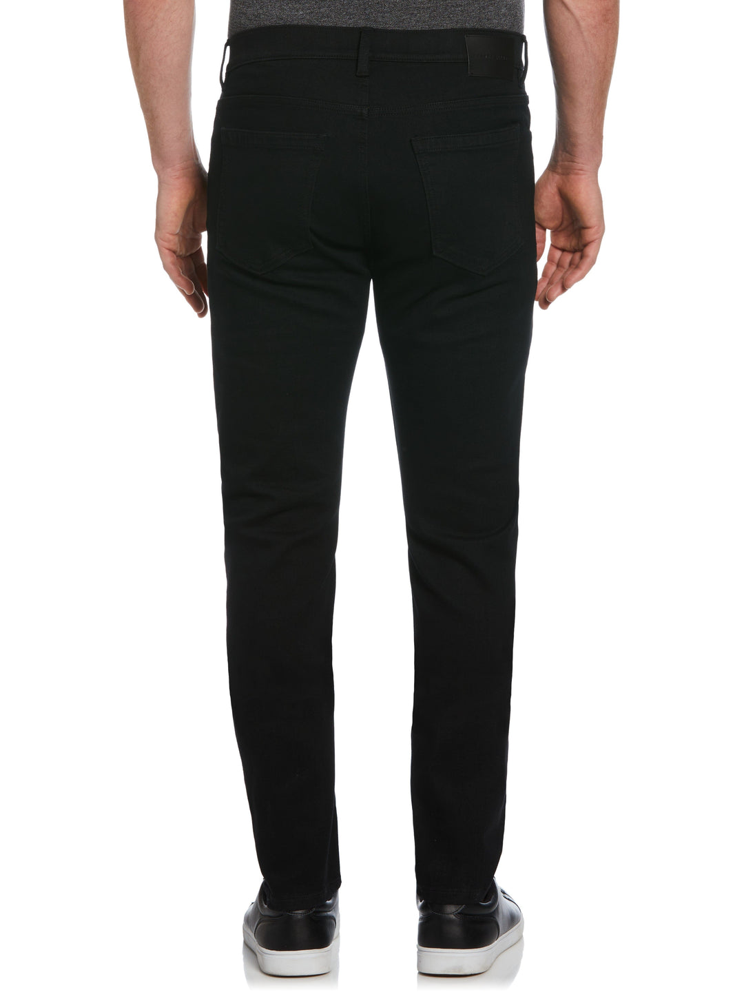 Slim Fit Black Rinse 5-Pocket Denim Jeans (Black Rinse) 