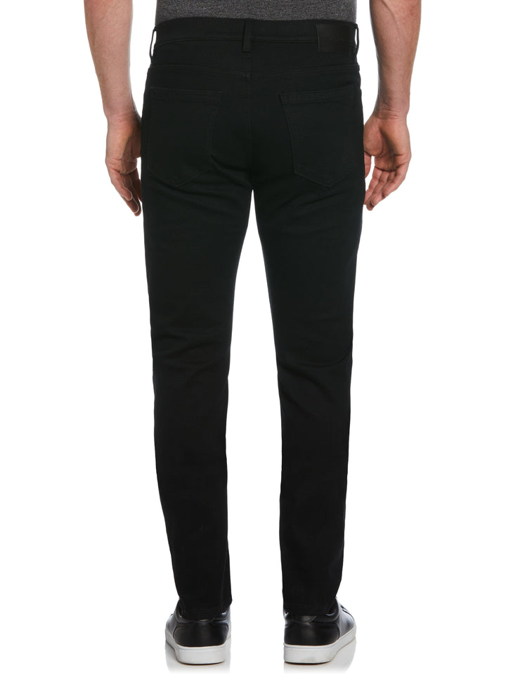 Slim Fit Black Rinse 5-Pocket Denim Jeans (Black Rinse) 