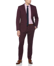 Slim Fit Burgundy Performance Tech Suit