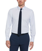4-Way Stretch Check Shirt (Navy) 