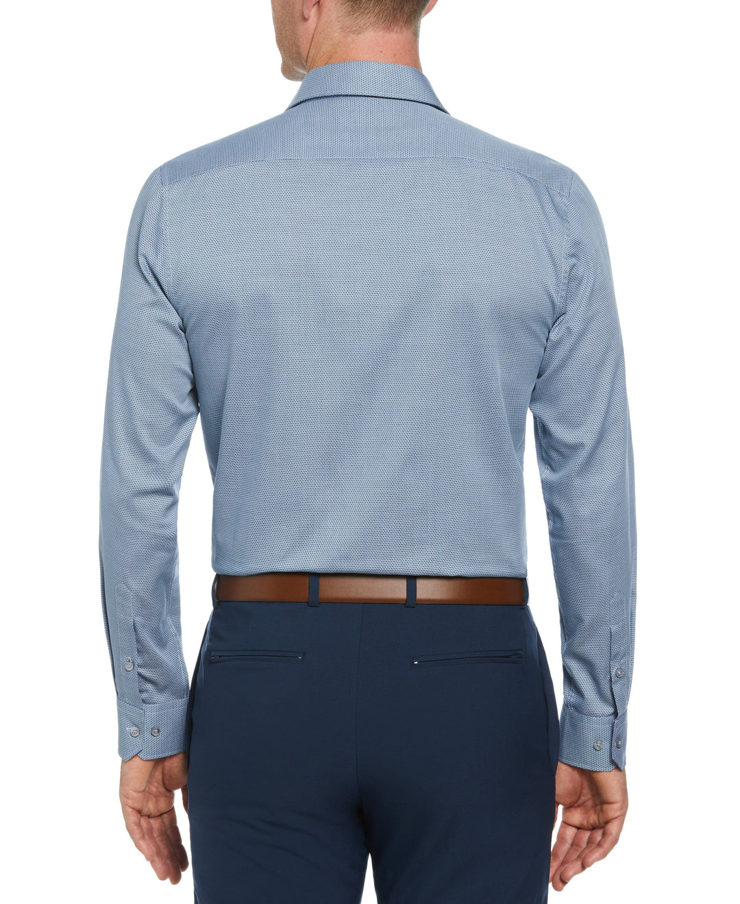 Double Edge Dobby Shirt (Navy) 