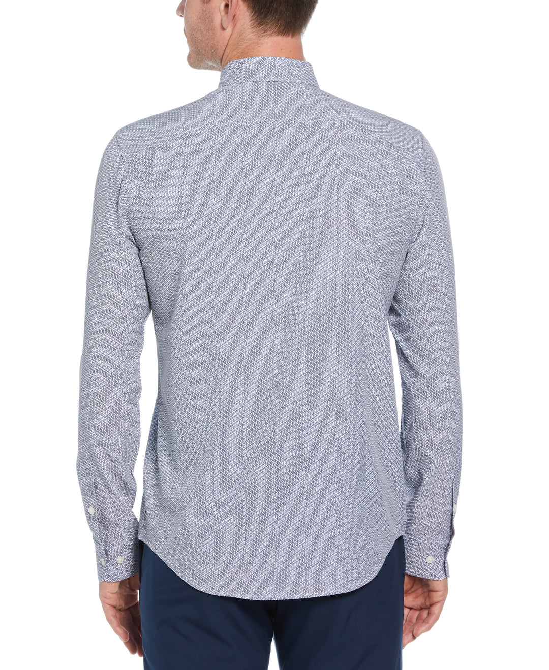 Geo Print Shirt (Bright White) 