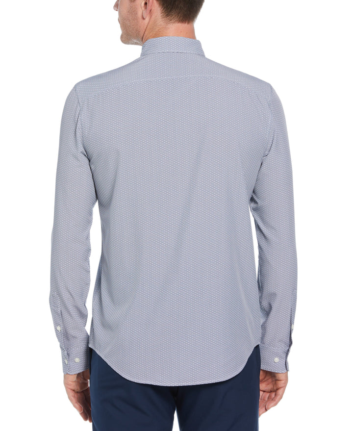 Geo Print Shirt (Bright White) 