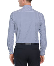 Knit Medium Stripe Shirt (Navy) 