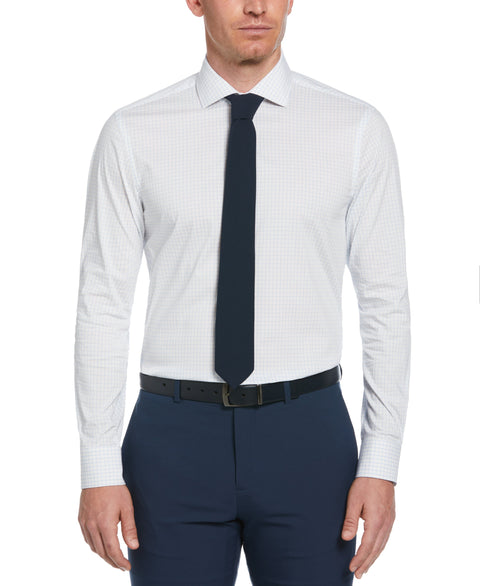 Light Blue Check Print Shirt (Lt. Blue) 