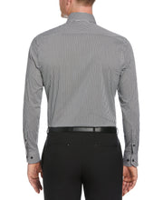 Black Check Print Shirt (Black) 