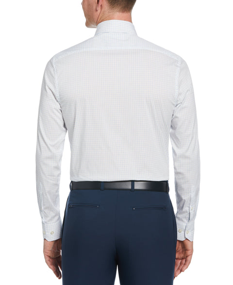 Light Blue Check Print Shirt (Lt. Blue) 