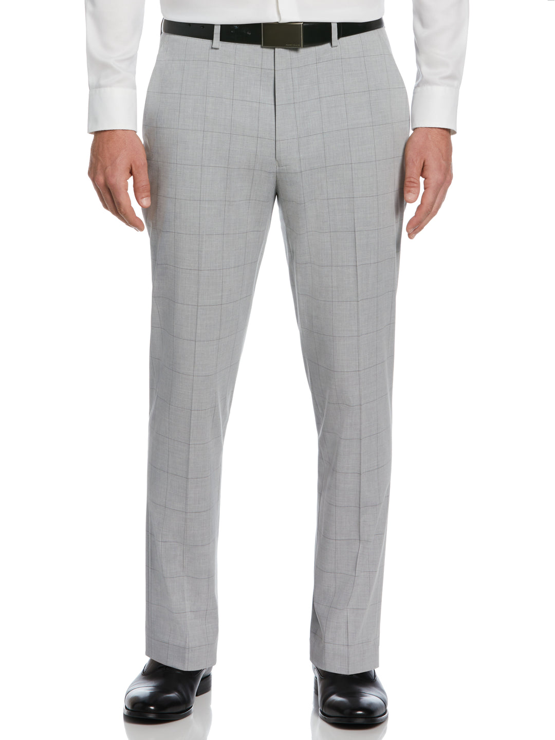 Slim Fit Checkered Suit Pant – Perry Ellis