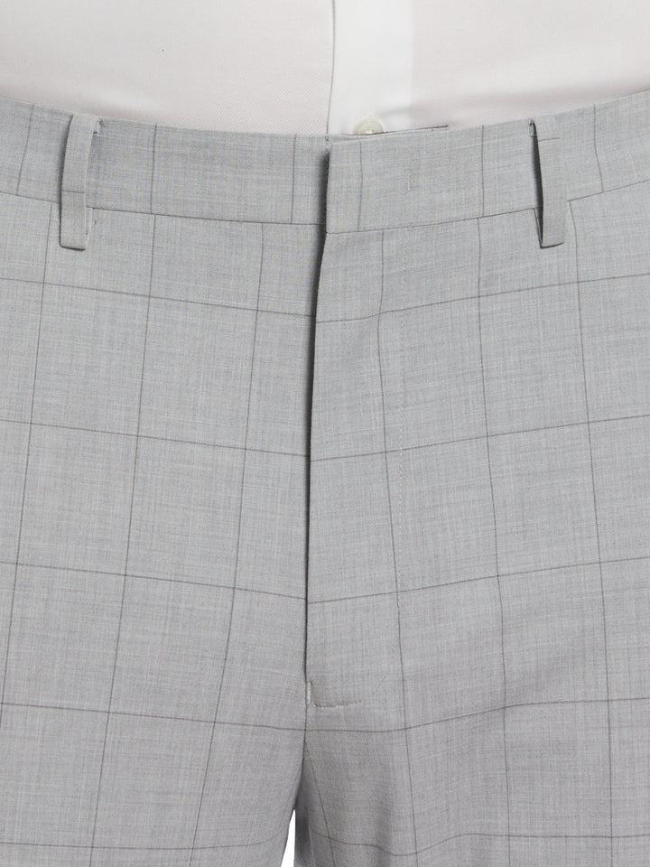 Slim Fit Suit Pant (Light Grey) 