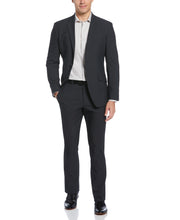 Slim Fit Dark Gray Stretch Washable Suit