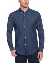 Denim-Like Woven Shirt (Blue Dust) 