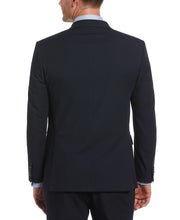 Slim Fit Peak Lapel Tech Suit Jacket (Navy) 