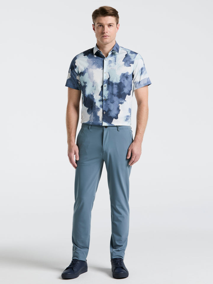 Slim Performance Chino Pants (Blue Mirage) 