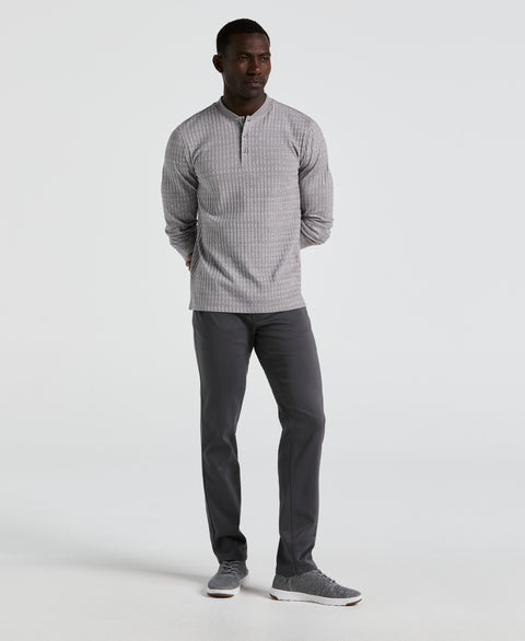 Double Weave Slim Fit 5-Pocket Pants (Magnet) 