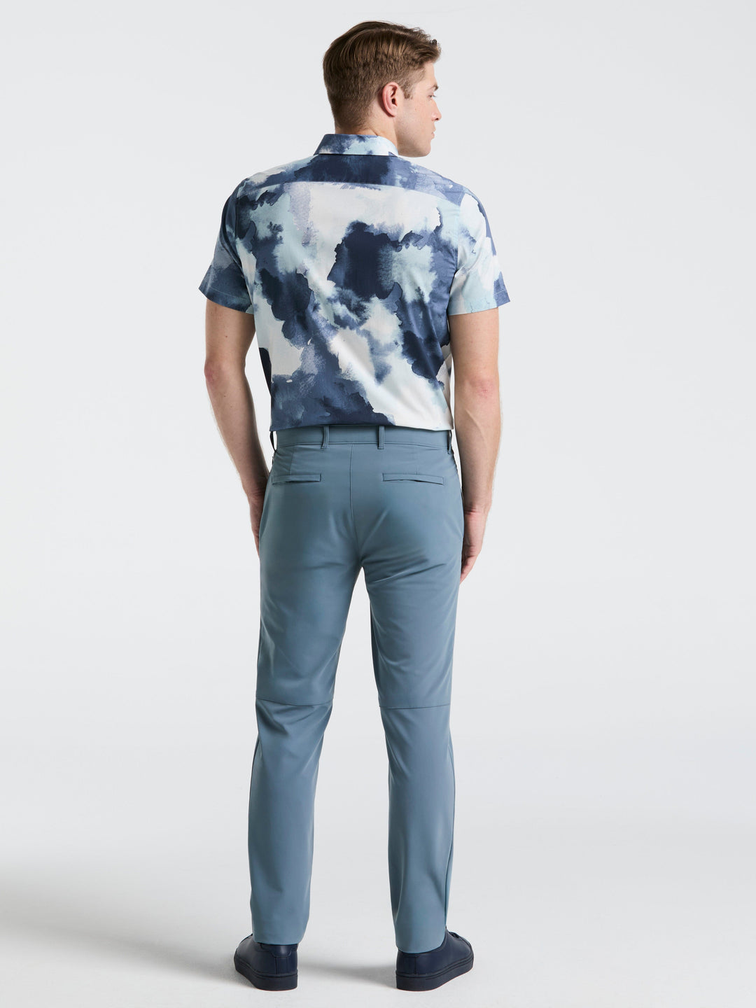 Slim Performance Chino Pants (Blue Mirage) 