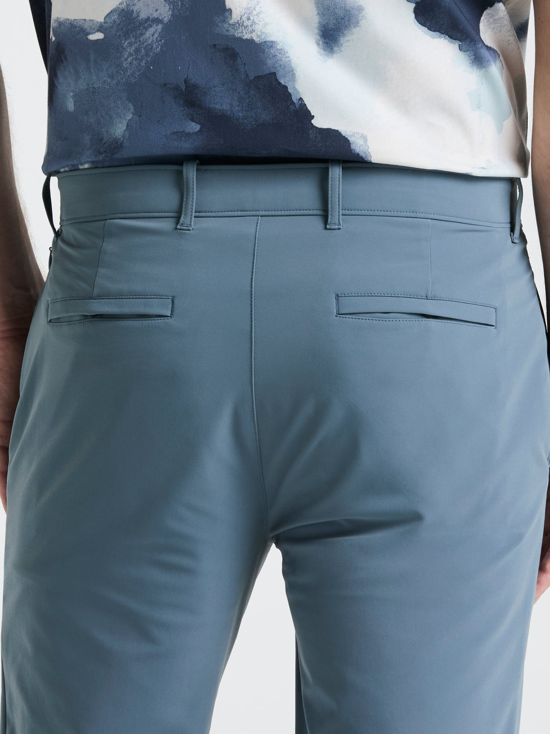 Slim Performance Chino Pants (Blue Mirage) 