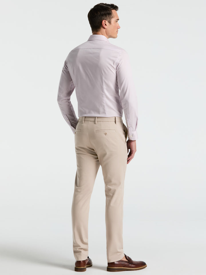 Slim Fit Double Cloth Chino Pant (Moonstruck) 