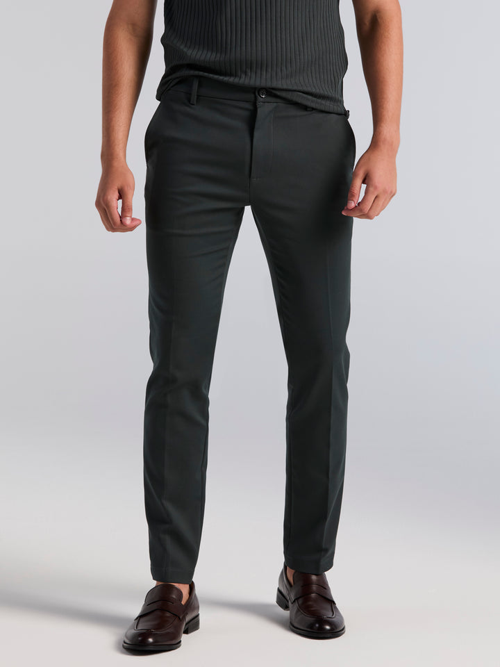 Slim Fit Double Cloth Chino Pant (Forest River) 