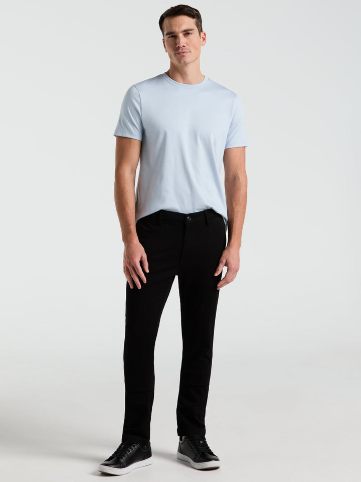 Slim Fit Garment Dyed Chino (Black) 