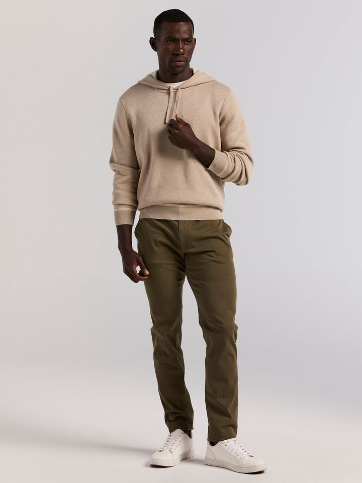 Slim Fit Garment Dyed Chino (Grape Leaf) 