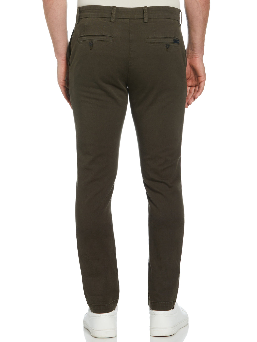 Slim Fit Garment Dyed Chino (Olive) 