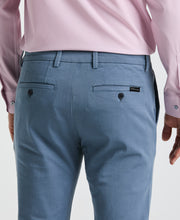 Slim Fit Garment Dyed Chino (Copen Blue) 
