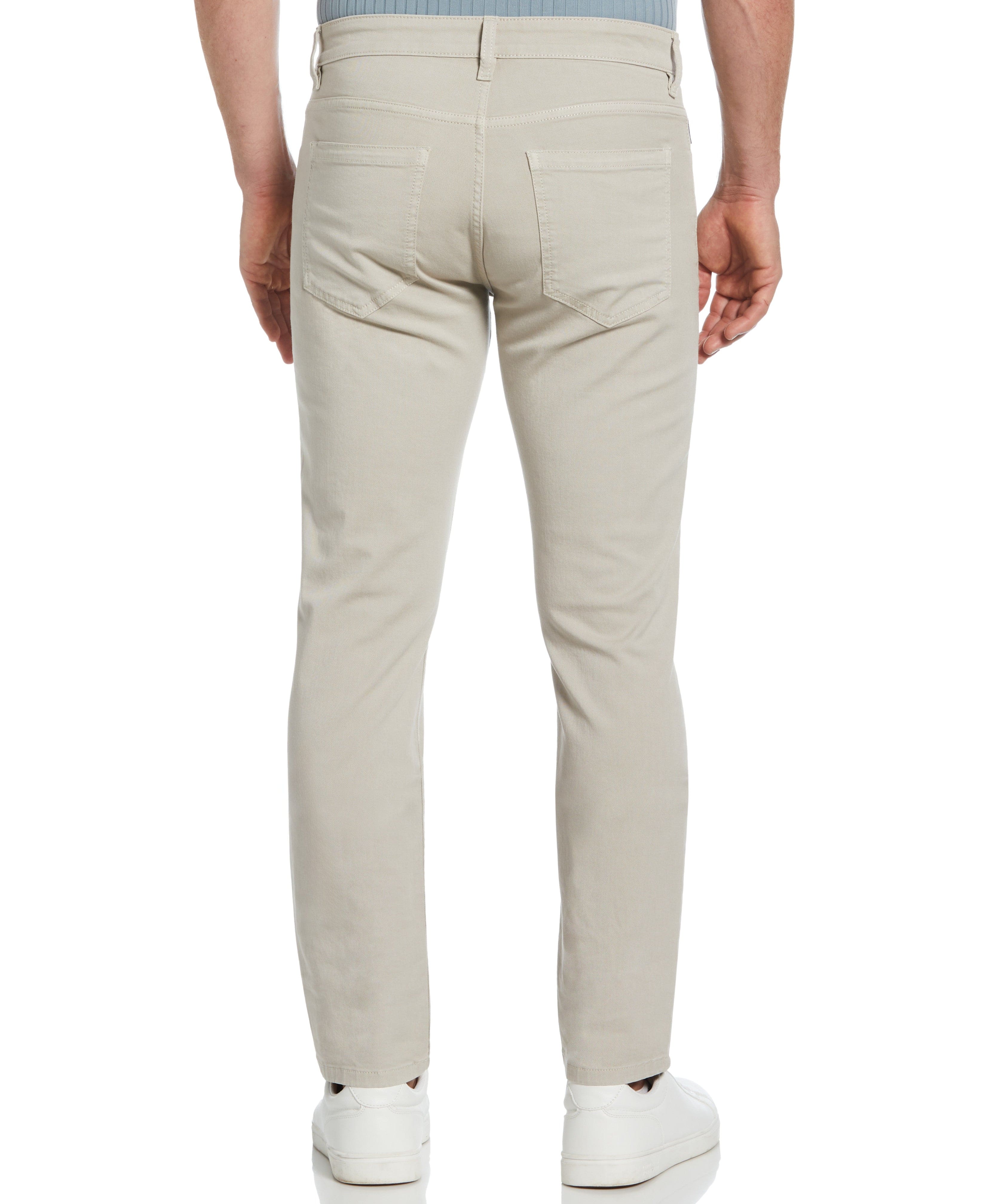Men's Slim Fit Five Pocket Pant | Perry Ellis