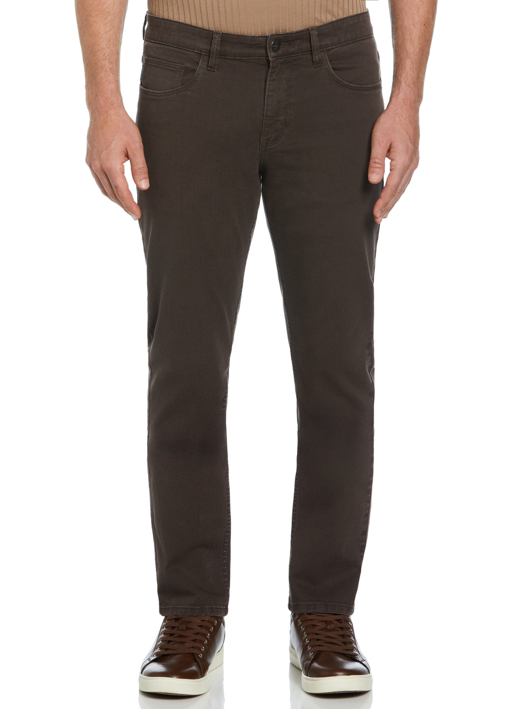 perry ellis dress pants Slim Fit Dyed Twill 5-Pocket Pant – `14 (2XL) Size:50 Portly Regular Rayon Bring a modern Public Heels 38 -