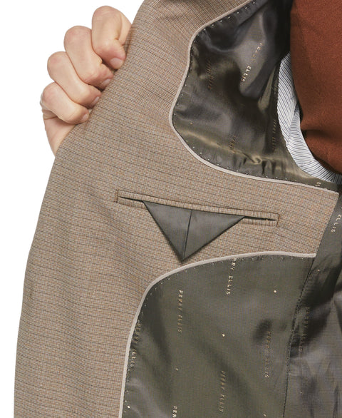 Slim Fit Elmwood Fine Grid Suit