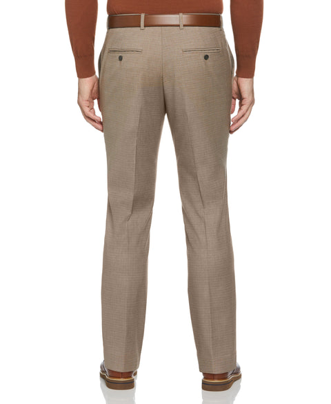 Slim Fit Fine Grid Suit Pant (Elmwood) 