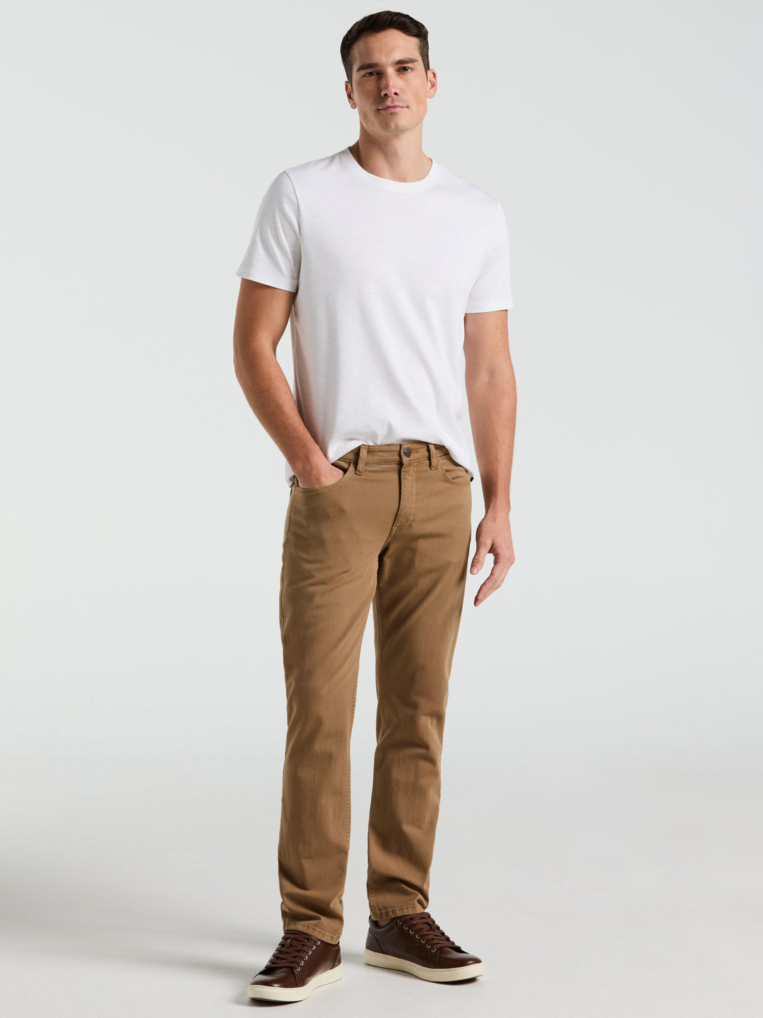 Slim Fit Five Pocket Pant (Elmwood) 
