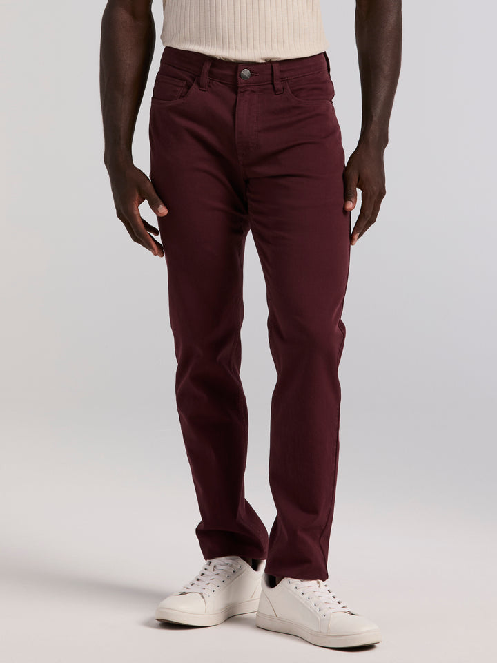 Slim Fit Five Pocket Pant (Fudge) 