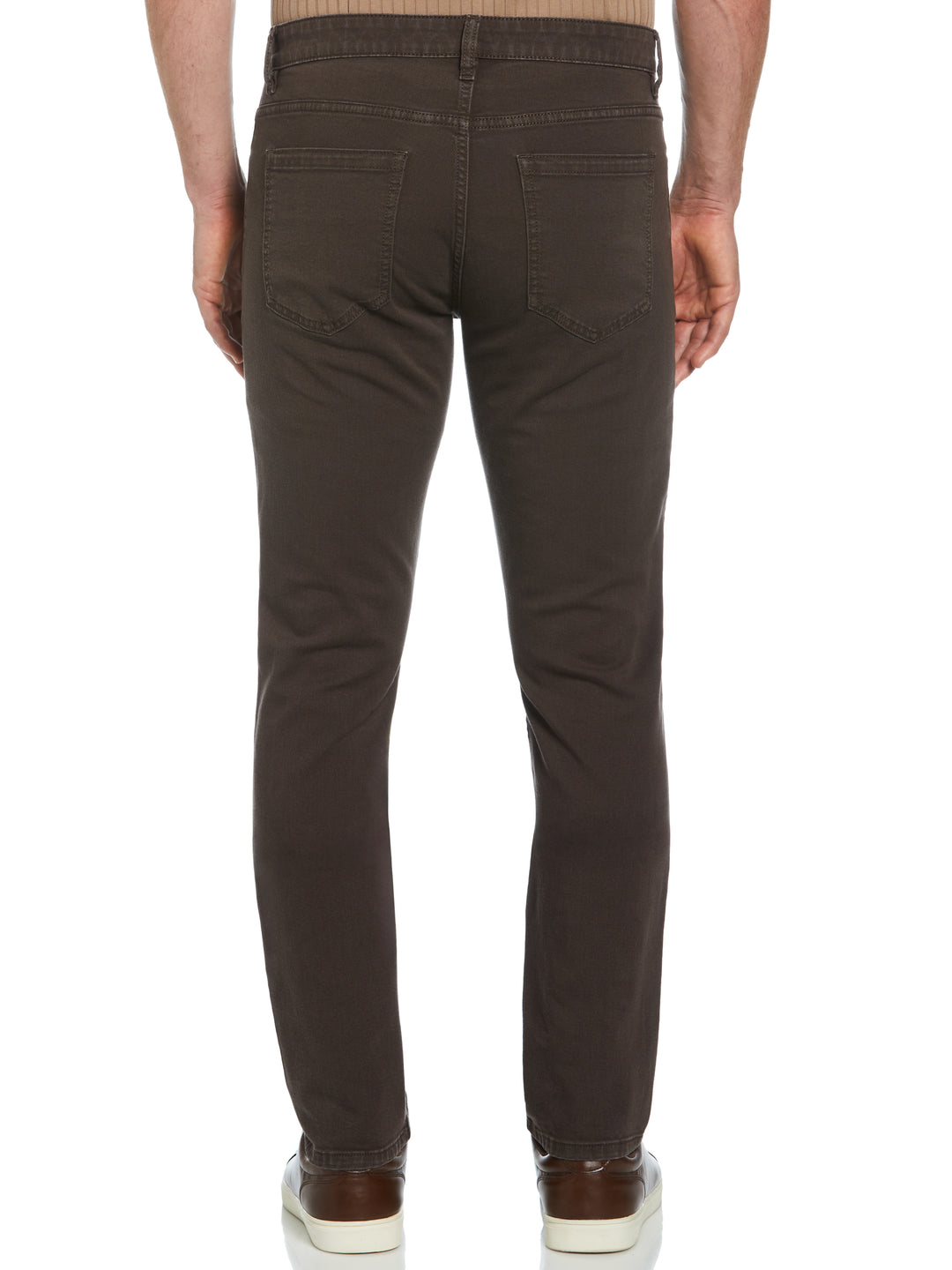 Slim Fit Five Pocket Pant (Mulch) 