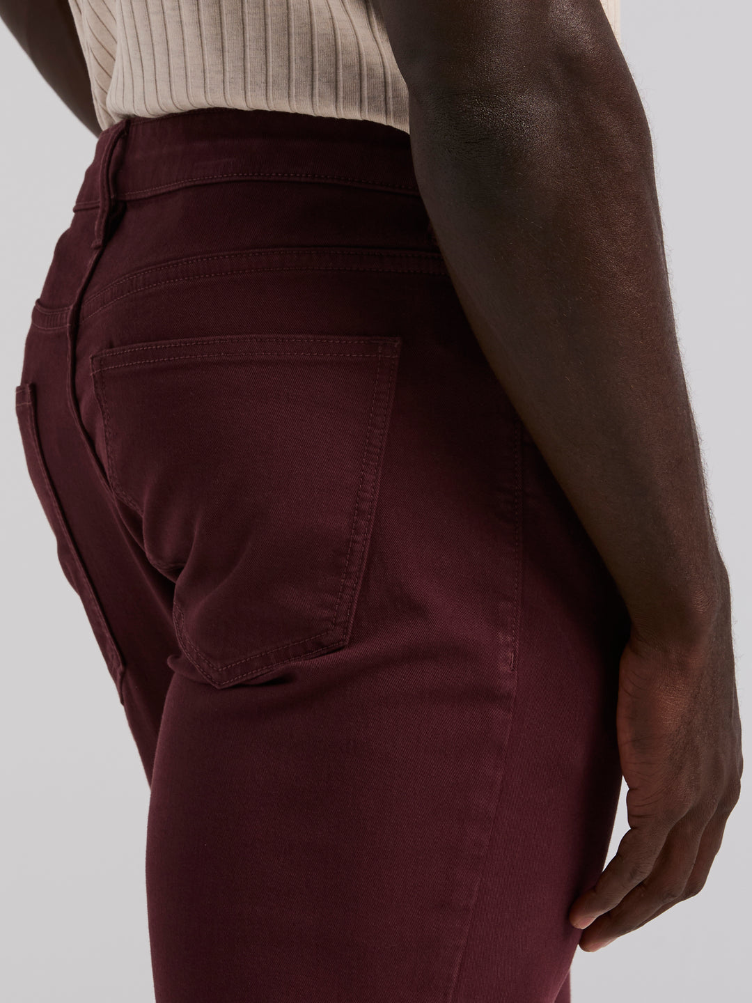 Slim Fit Five Pocket Pant (Fudge) 