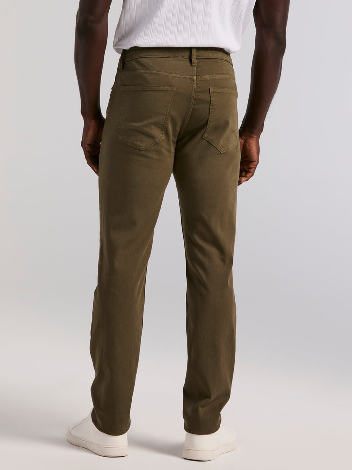 Slim Fit Five Pocket Pant (Grape Leaf) 