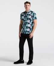 Floral Print Shirt (Orchid Ice) 