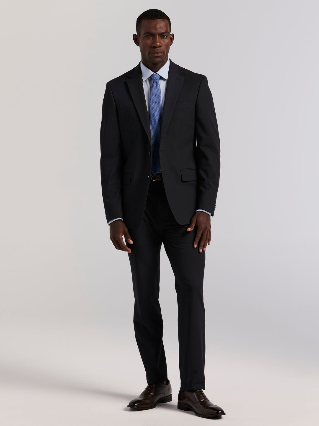 Slim Fit Gabardine Suit Jacket