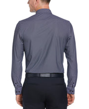 Knit Black and White Dot Shirt (Navy) 