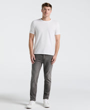 Slim Fit Light Wash Grey 5-Pocket Denim Pant (Light Grey) 