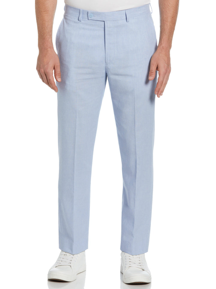 Blue Linen Blend Suit Pant (Light Blue) 