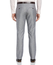 Slim Fit Linen Blend Suit Pant (Hazy Blue) 
